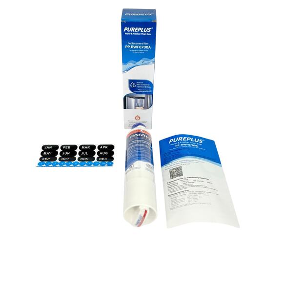 PurePlus Refrigerator Filter PP-RWF0700A 1-Pack - Picture 1 of 8